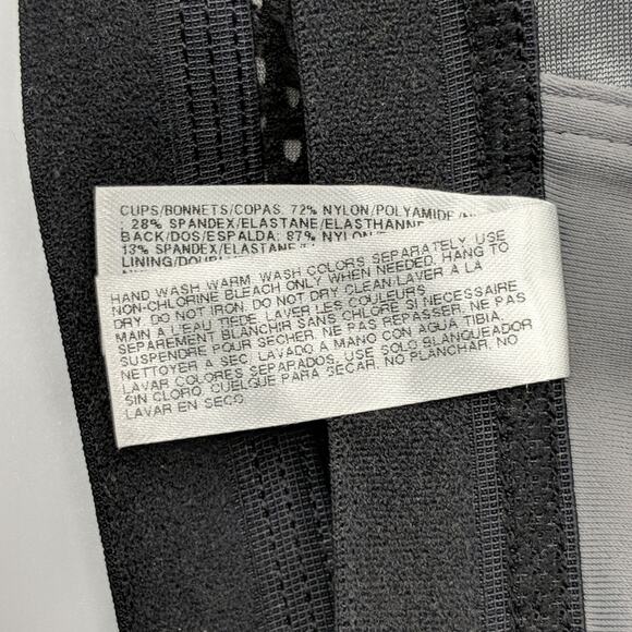 Wacoal Zipper-Front Sports Bra - Size 30D - NWT - Picture 8 of 12